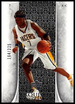 2005-06 Upper Deck Exquisite Collection 15 Jermaine O'Neal
